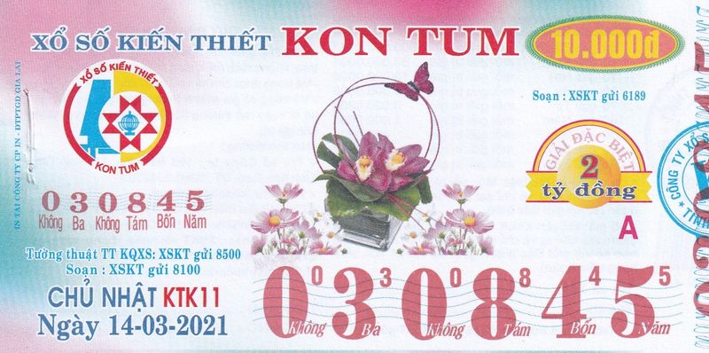 H&igrave;nh ảnh xổ số kiến thiết Kon Tum